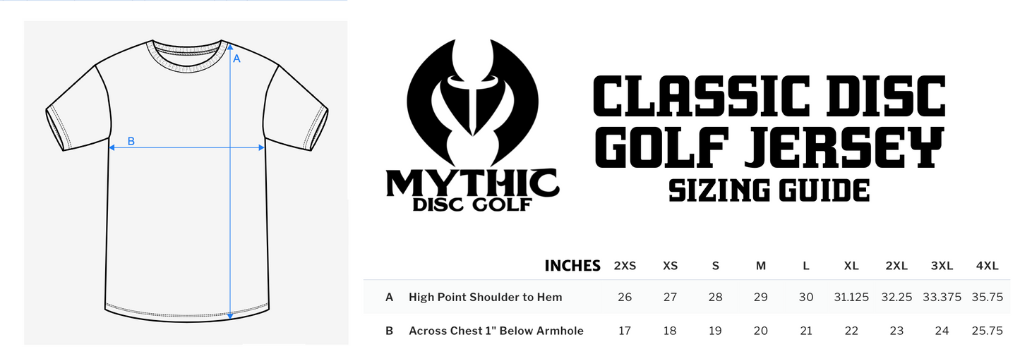 Skyhooks Classic Disc Golf Jersey