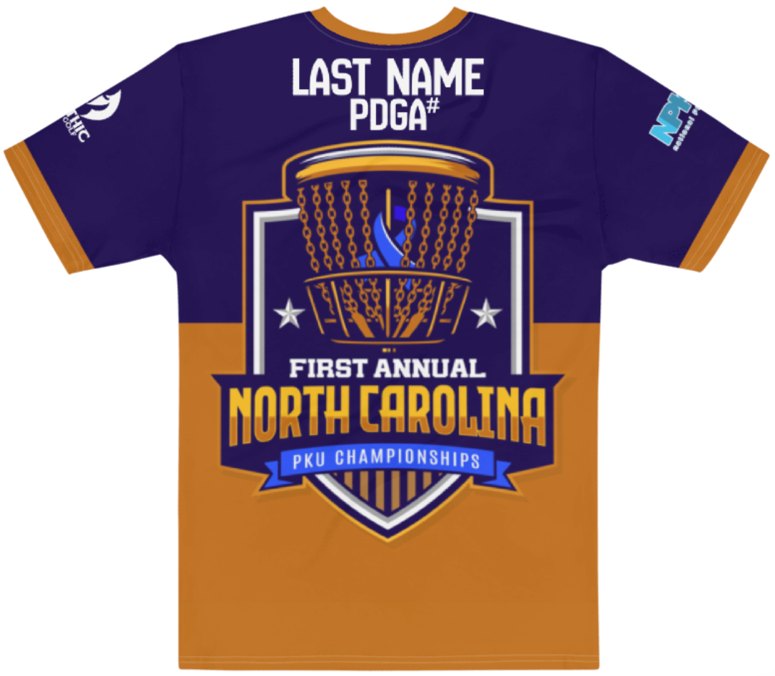 NC PKU Championships Classic Disc Golf Jersey